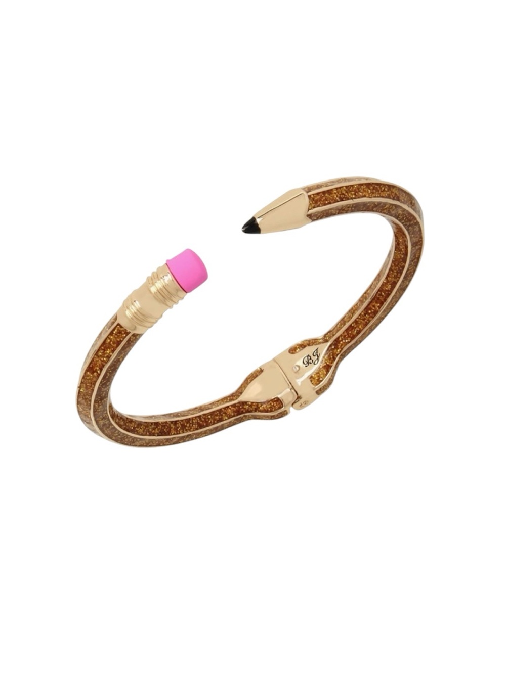Betsey Johnson Pencil Hinged Bangle